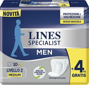 Fater Lines Specialists Men Livello 2 assorbenti maschili 14 pezzi