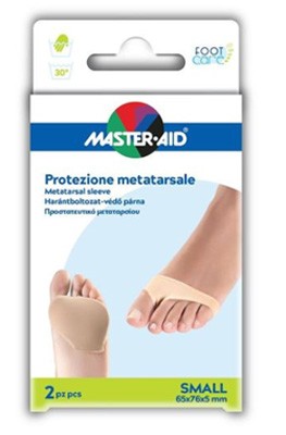 Master-aid Protezione Per Metatarso In Tessuto Elastico E Gel S 1 Paio
