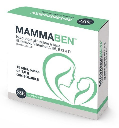 S&r Farmaceutici Mammaben integratore di inositolo 15 Stickpack