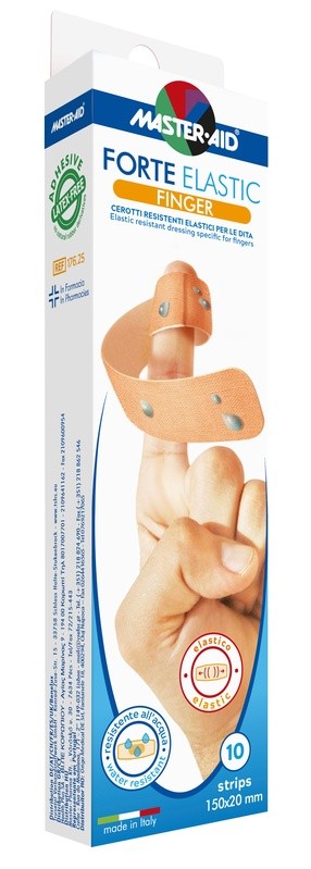 Pietrasanta Pharma Cerotto Master-aid Elastic Finger 10 Pezzi