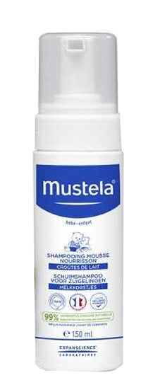 Mustela Shampoo Mousse per eliminare crosta lattea 150 Ml