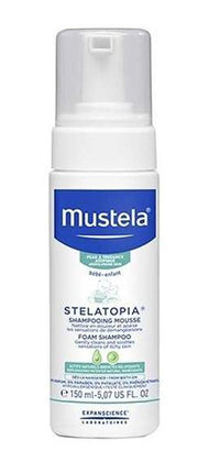 Mustela Stelatopia Shampoo Mousse per pelle atopica 150 Ml
