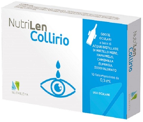 Nutrileya Nutrilen Collirio 10 Flaconcini Monodose 0,5 Ml