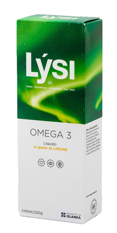 Lysi Omega3 Liquido Limone integratore liquido 240 Ml