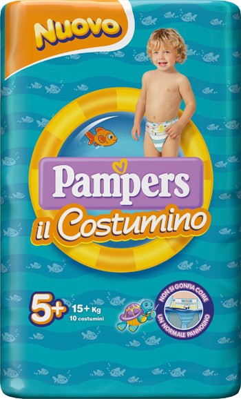Fater Pampers Costumino Cp 10 pannolini Tg 5+  10 Pezzi