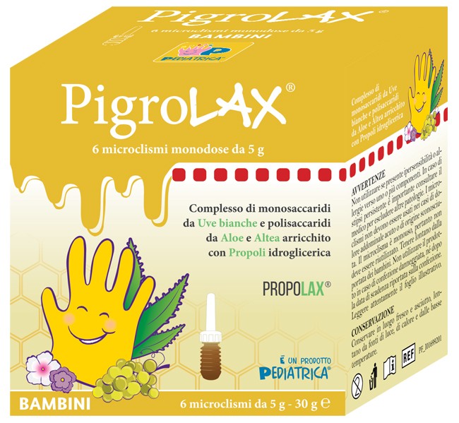 Pediatrica Microclisma lassativo Pigrolax Bambini 6 X 5 G