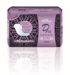 Corman Lady Presteril Dpiu'extra assorbenti 10 Pezzi