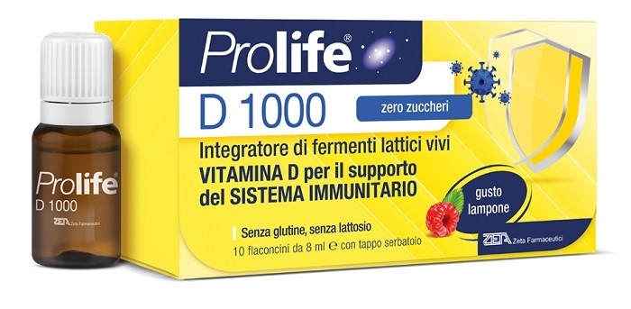 Zeta Farmaceutici Prolife D 1000 80 Ml integratore di fermenti lattici