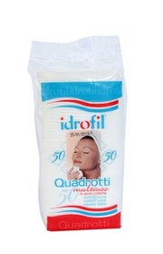 Idrofil Quadrotti multiuso in cotone 50 Pezzi