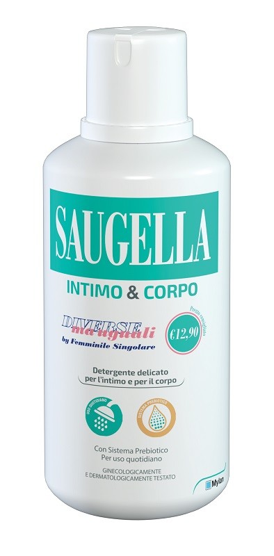 Meda Pharma Saugella Intimo&corpo con probiotici 500 Ml