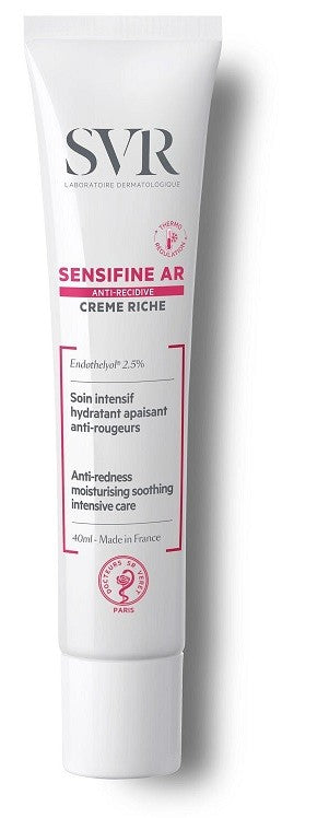 Svr Sensifine Ar crema ricca lenitiva antirossore 40 Ml