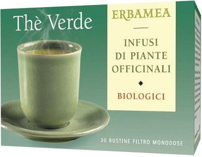 Erbamea  tisana The Verde biologico 20 Bustine Filtro