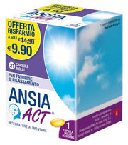F&f Ansia Act 21 Capsule Molli di olio essenziale di lavanda