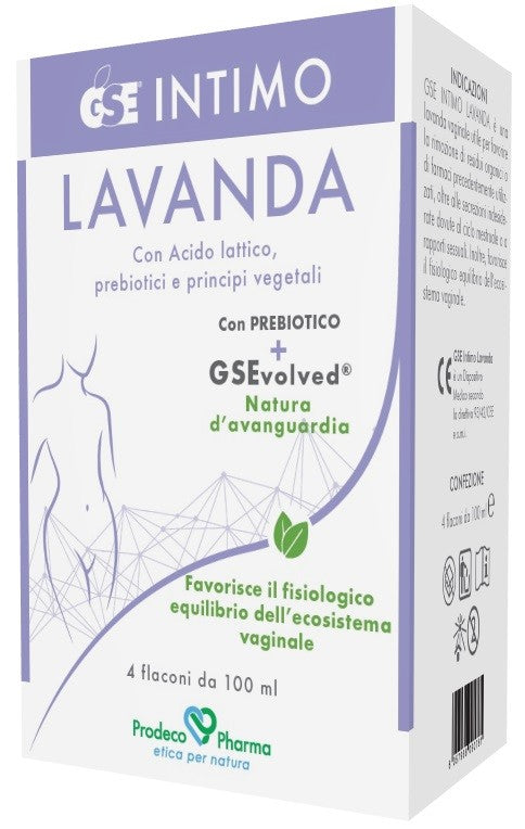 Prodeco Pharma Gse Intimo Lavanda 4 Flaconi Da 100 Ml