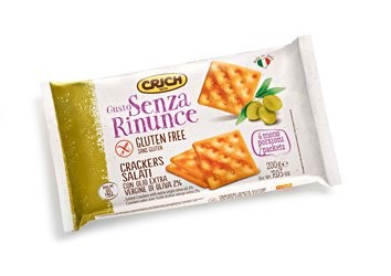 Gusto Senza Rinunce Crackers Salati Con Olio Di Oliva 2% 200 G