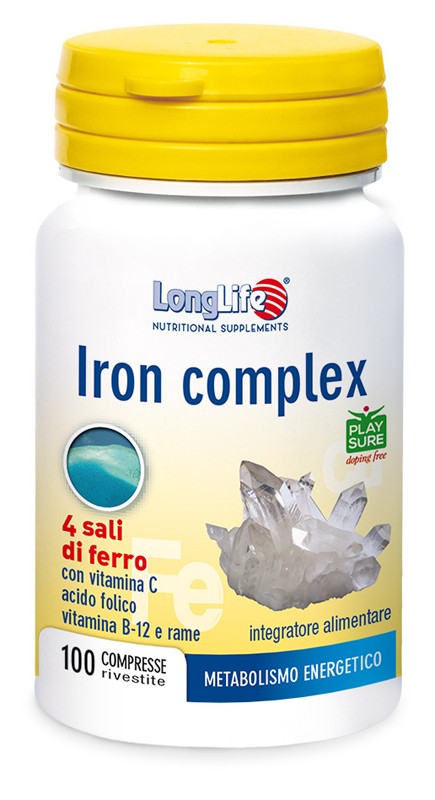 Phoenix Longlife Iron Complex integratore 100 Compresse