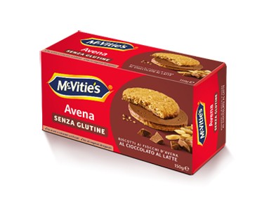 Ferrero Mc Vitie's Avena Al Cioccolato Al Latte Senza Glutine 150 G