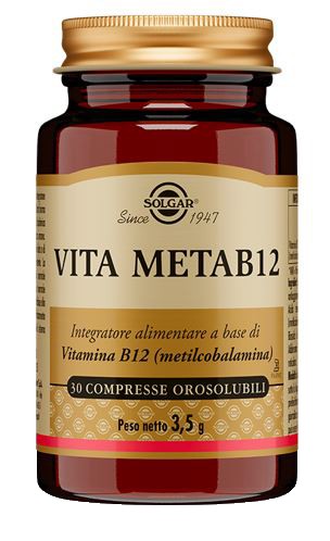 Solgar Vita Metab12 integratore 30 Compresse Orosolubili