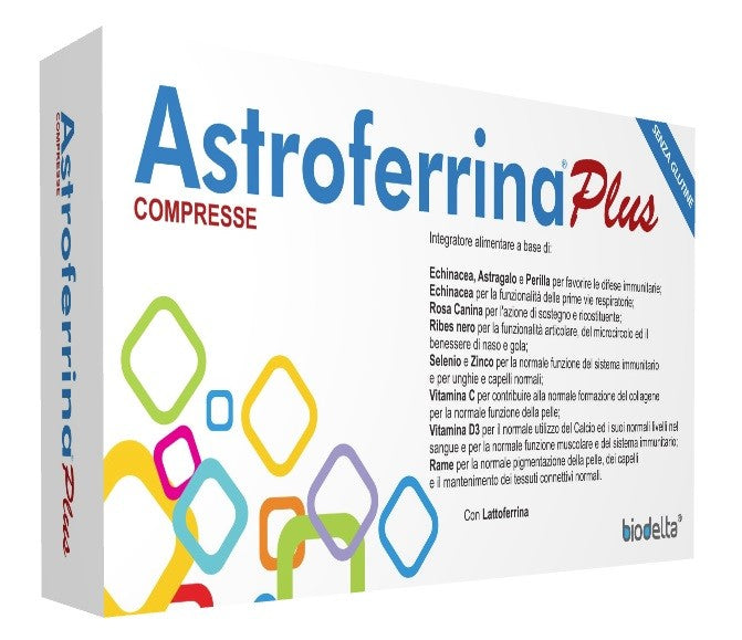Biodelta Astroferrina plus 30 compresse per le difese immunitarie