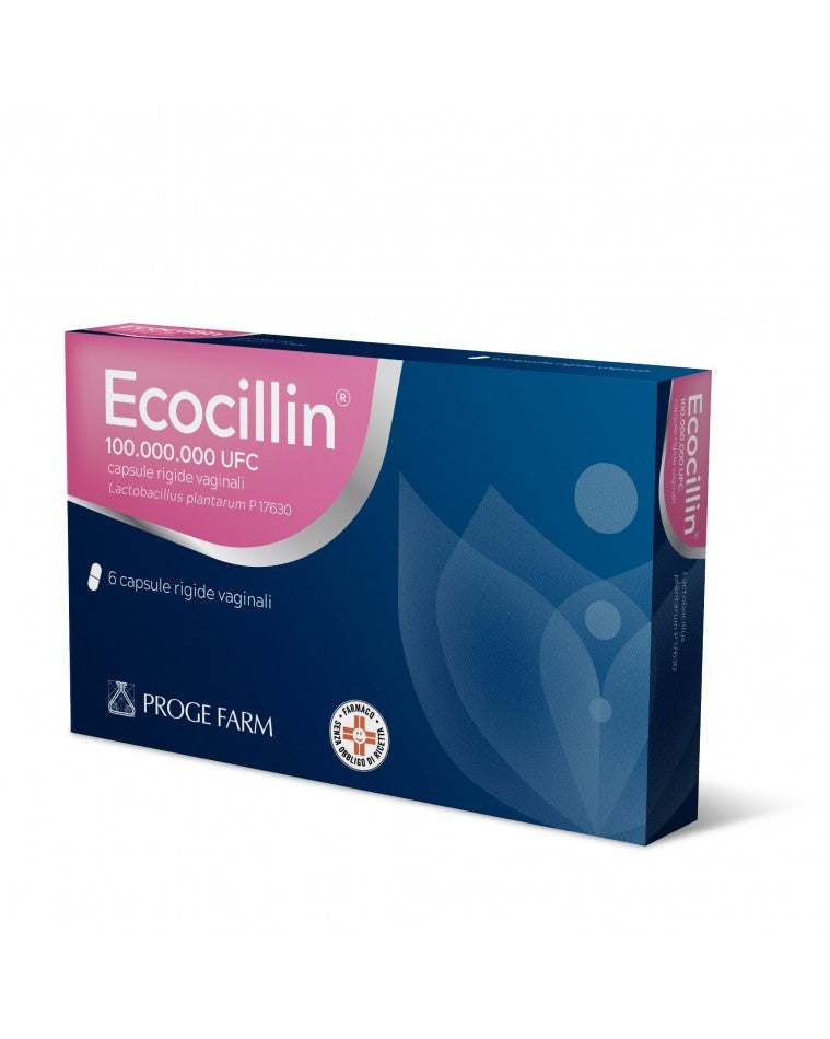 Proge farm Ecocillin 6 capsule vaginali rigide