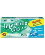 Lines intervallo velo adapt salvaslip sottile 42 pezzi