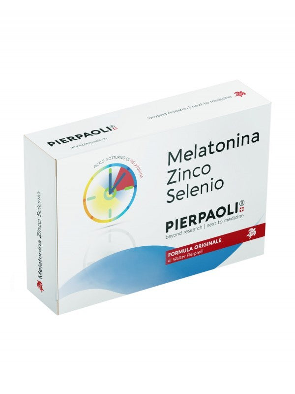 Dottor Pierpaoli Melatonina zinco selenio 30 compresse