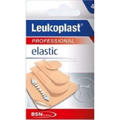 Leukoplast elastic cerotti 40 pezzi assortiti