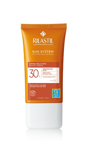 Rilastil Sun Crema Vellutata protezione SPF30 Viso 50ml