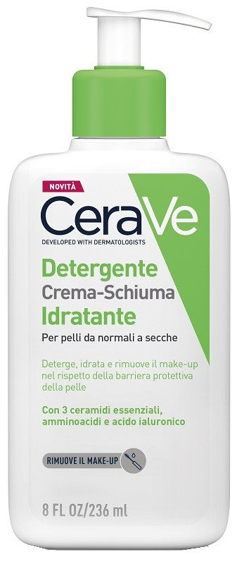 Cerave cream to foam cleanser Detergente 236 ml