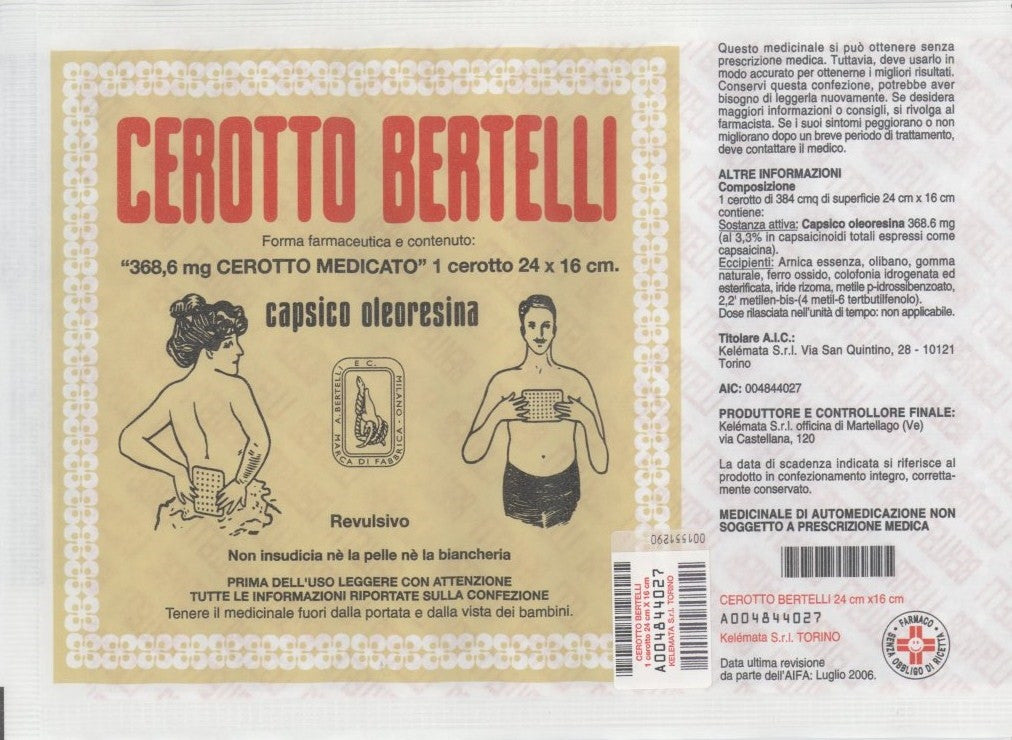 Cerotto Bertelli*medio Cm 16x12