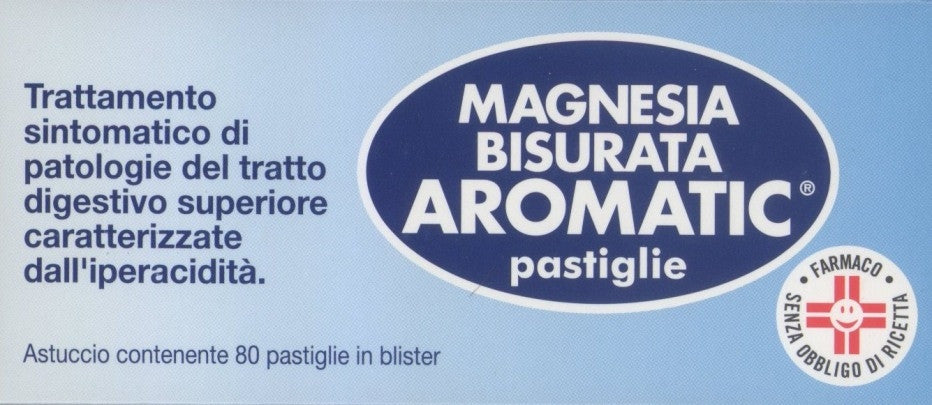 Magnesia Bisurata Aromatic* 80 Pastiglie