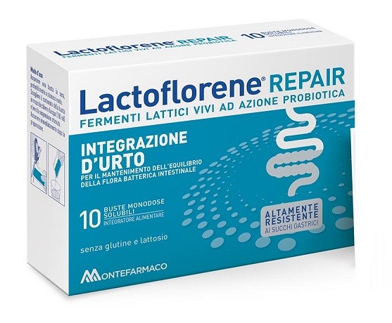 Montefarmaco Lactoflorene repair integratore 10 bustine