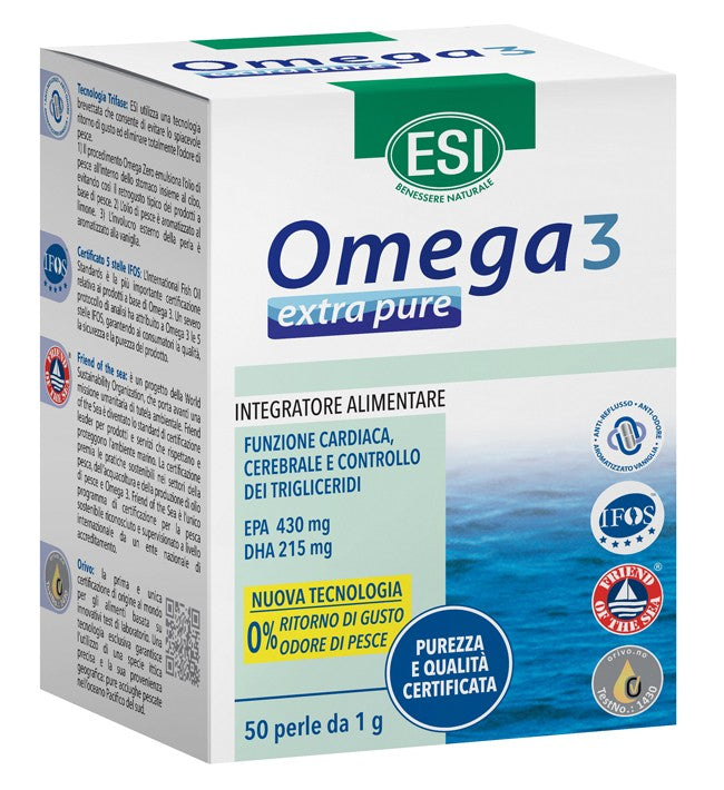 Esi Omega 3 Extra Pure integratore 50 Perle