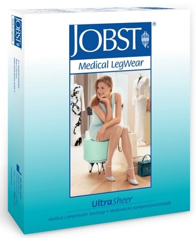 Jobst  Autoreggente Ultrasheer 15-20mmhg  Naturel 2 1 paio