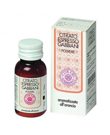 Citrato Espresso Gabbiani Polvere Effervescente 43g Arancia