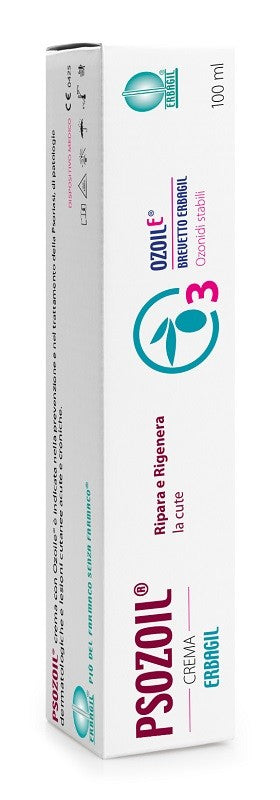 Erbagil Psozoil Crema con ozoile per  la psoriasi 100 Ml