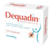 Dequadin 20 Compresse 0,25mg
