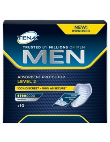 Tena Men Level 2 Medium mutande assorbenti per uomo 10 pezzi
