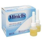 Sella Miniclis Adulti 12 microclismi lassativi da 9 g