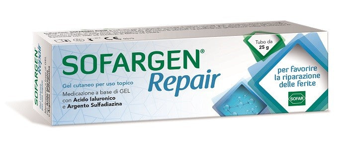 Sofargen Gel Acido Ialuronico E Argento Sulfadiazina 25 G