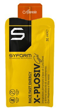 Syform Xplosiv Gel Arancia con carboidrati 30 Ml