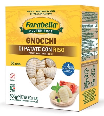 Bioalimenta Farabella Gnocchi Patate Riso 500 G