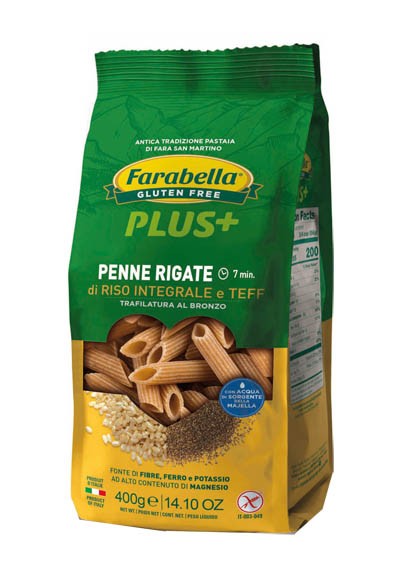 Bioalimenta Farabella Penne Riso Integrale E Teff 400 G