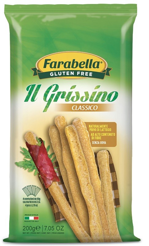 Bioalimenta Farabella Grissino Classico senza glutine 200 G