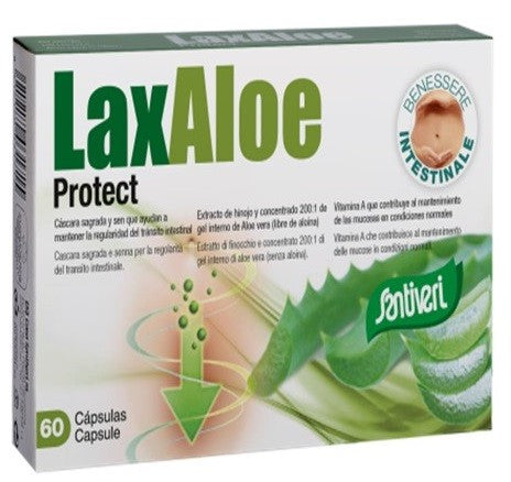 Santiveri Sa Laxaloe Protect integratore 60 Capsule Vegetali