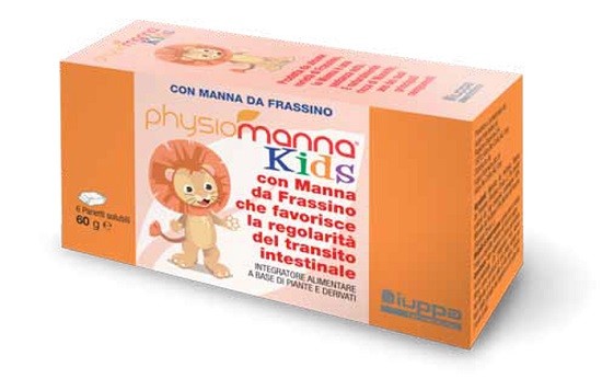 Iuppa Industriale Physiomanna Kids integratore 6 panetti