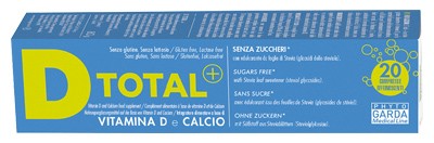Phyto Garda D Total+ Vitamina D-calcio 20 Compresse Effervescenti
