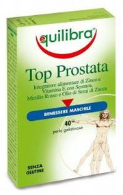Equilibra Top Prostata integratore 40 Capsule
