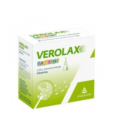 Verolax* Bambini 6 Clismi Rettali 2,25g