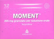 Moment* 12 Bustine 200mg
